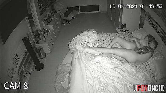 She's thrilled with the way he fucks, hidden camera