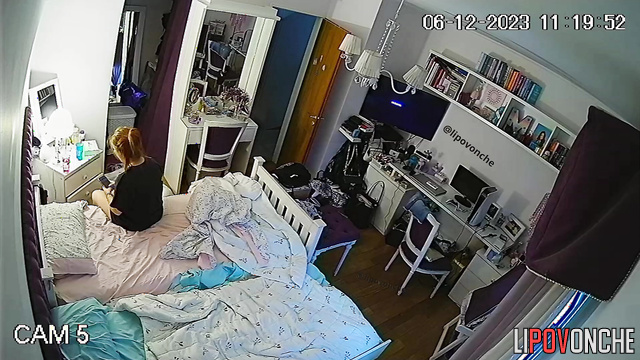 Tender sex between redhead sister and her brother