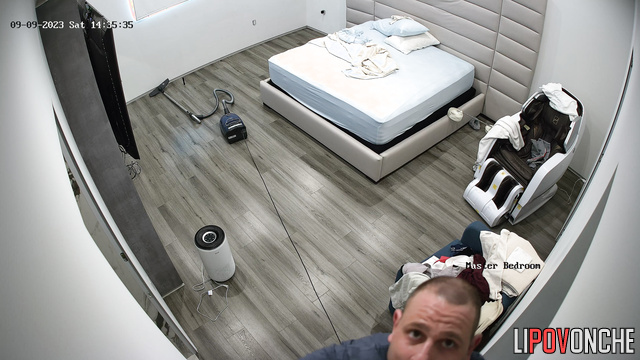 Man accidentally vacuumed the hidden camera, oops