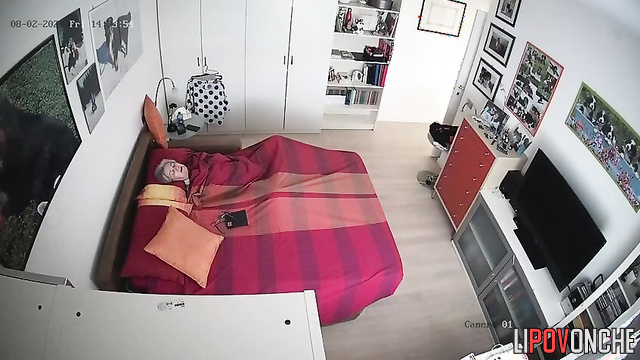Horny milf fantasizes and masturbates to young boys