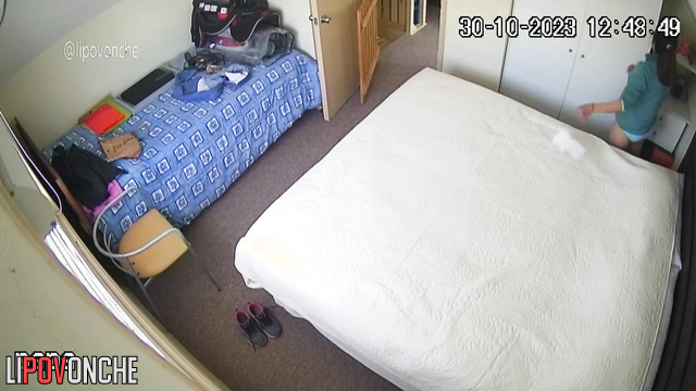Wife doesn't care whether he wants sex or not, she climbed on top of him