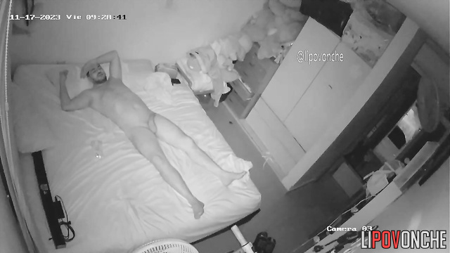 The night is made for fucking - bedroom hidden cam