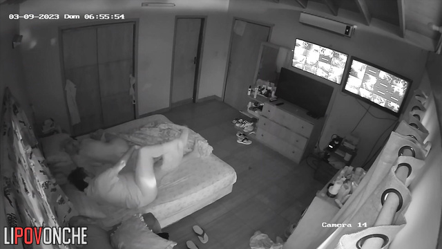 It's nice when there's time for cool sex, spy camera