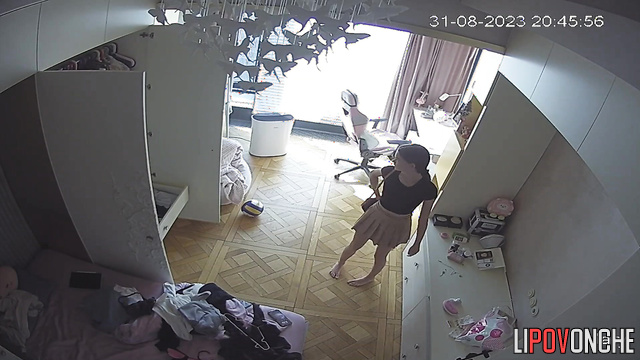 Young lady getting ready for her first date (home tape)