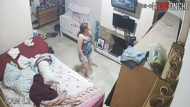 Babe's laughing now, but she doesn't know she's being watched