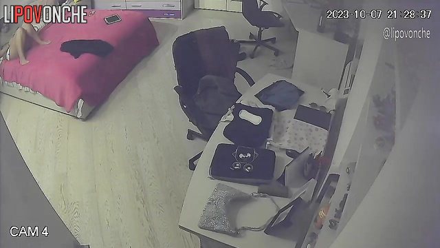 They have to share one bedroom, look - hidden camera