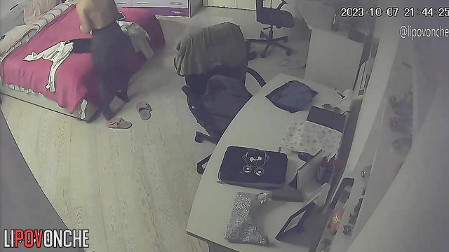 They have to share one bedroom, look - hidden camera