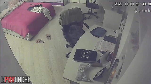 They have to share one bedroom, look - hidden camera