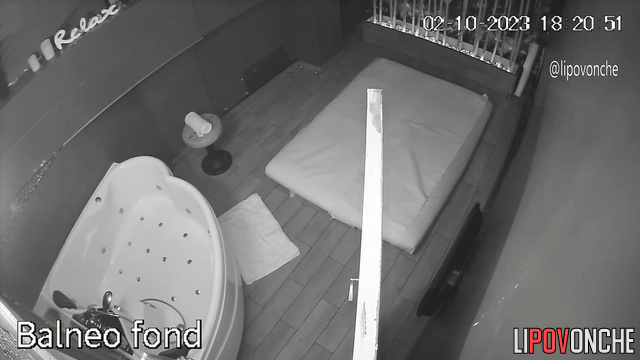 Different people come to her home to get a special naked massage