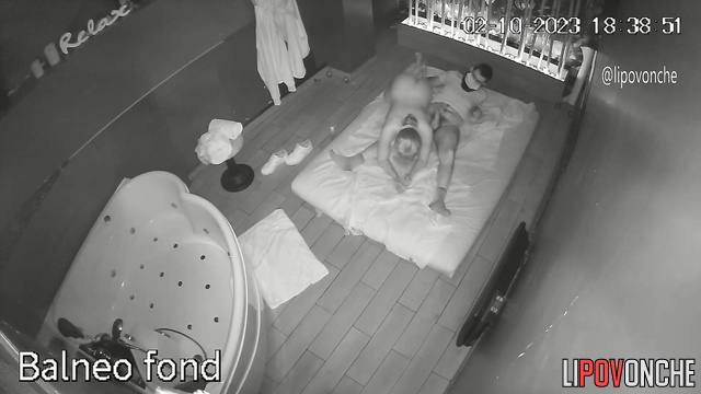 Different people come to her home to get a special naked massage
