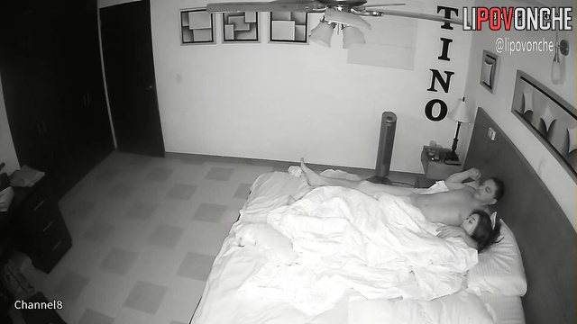 She likes the way he controls her in bed, spy camera