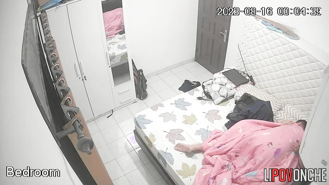 Asian couple enjoying missionary in the morning (before work)