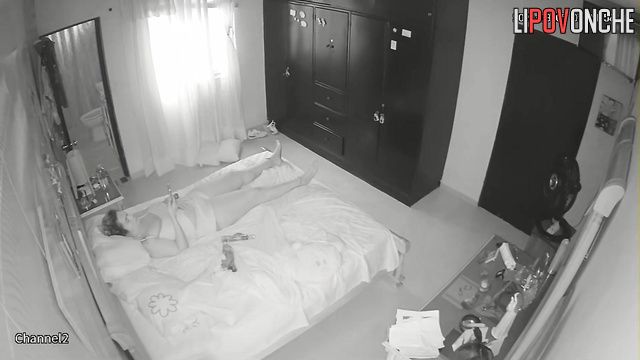 Babe doesn't have a husband or a lover, so she masturbates every day