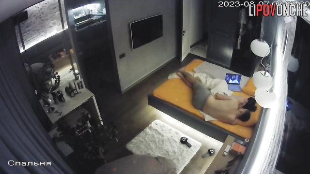 At the beginning of the evening they watched a movie and then had sex