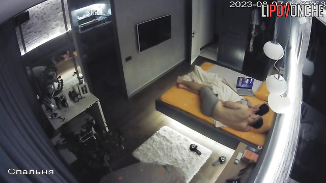 At the beginning of the evening they watched a movie and then had sex