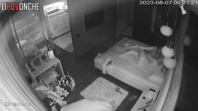 At the beginning of the evening they watched a movie and then had sex