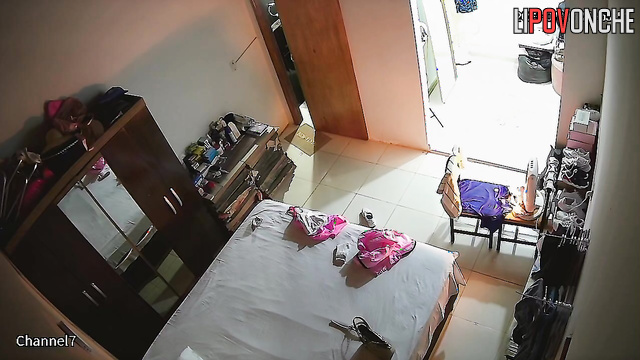 Her exes put her under surveillance (solo bedroom)