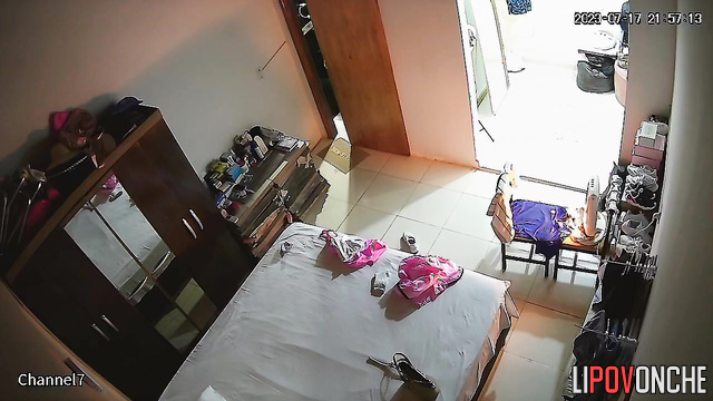 Her exes put her under surveillance (solo bedroom)