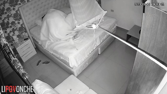 Their love is carefully watched (bedroom camera) look