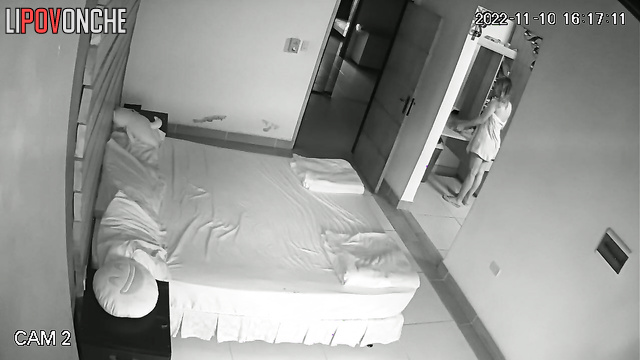 Hidden camera is watching her right now, solo video