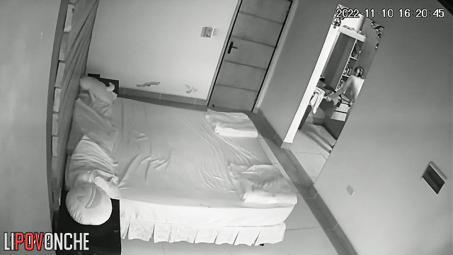 Hidden camera is watching her right now, solo video