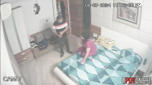 They wouldn't like being watched (couple suspects something)