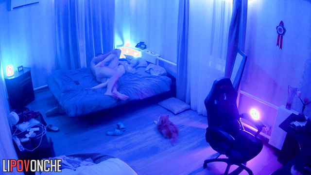 Stepbro is so good at fucking, she moans loudly all the time