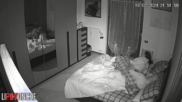Stepdaddy forces to fuck his stepdaughter who just wanted to sleep