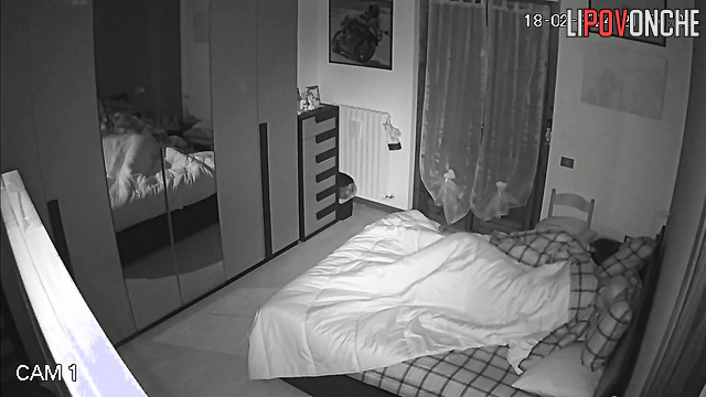 Stepdaddy forces to fuck his stepdaughter who just wanted to sleep