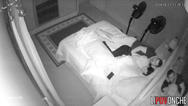 Guy teasing his partner but she isn't in mood to get fucked