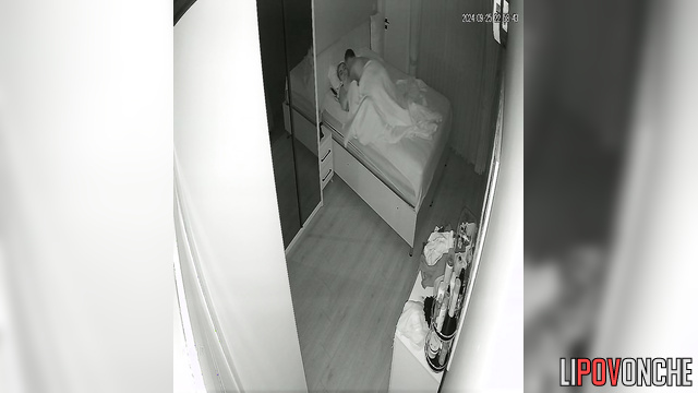 Plus-size woman gets very bored during sex and waits for her husband to cum