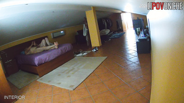 Old fart invited a hooker to his secret place for a quick missionary fuck