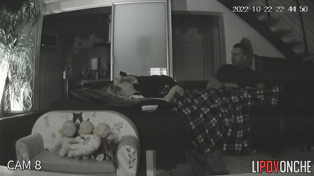 Caring partner gives long foot massage & quick fingering for his woman