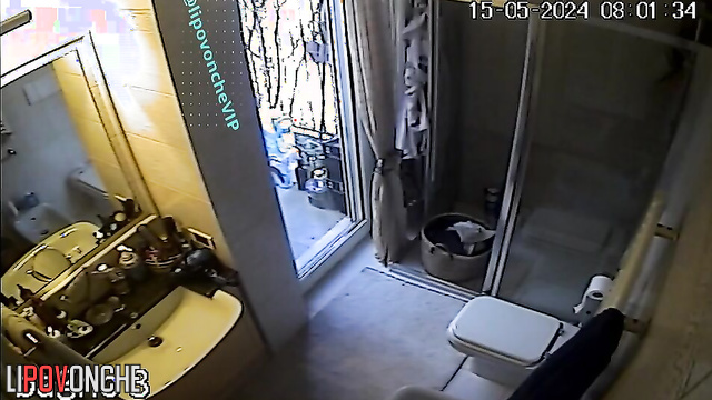 Her pussy should always be shaved, that's what she's doing in toilet