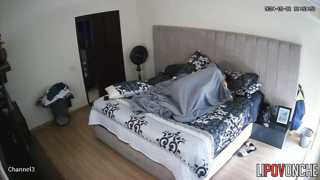 Husband interrupted his wife's rest with his erected cock