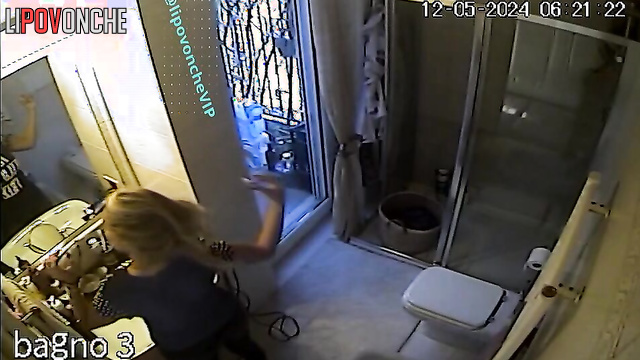 Blonde MILF gets ready for a date with her friend's stepson