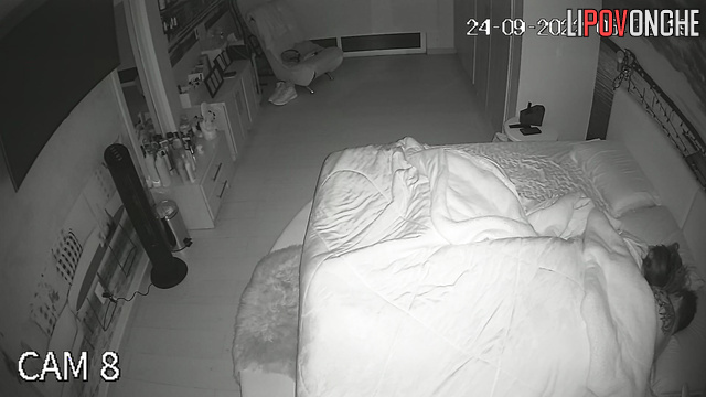 Tattooed dude wakes up his wife and starts banging her