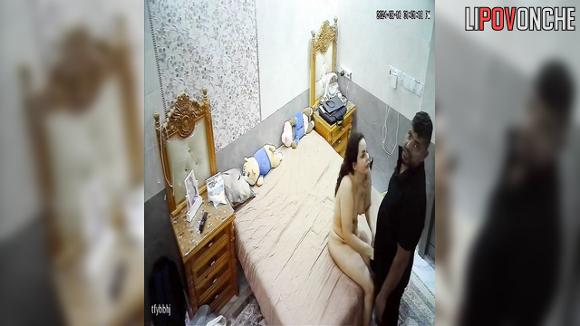 Curvy girl is too embarrassed to fuck her stepbro on camera
