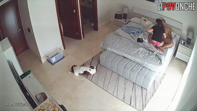 How cool it is to have sex without suspecting that they are being watched
