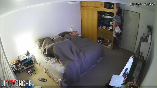 Today it's the chubby wife's turn to be on top during sex with her husband