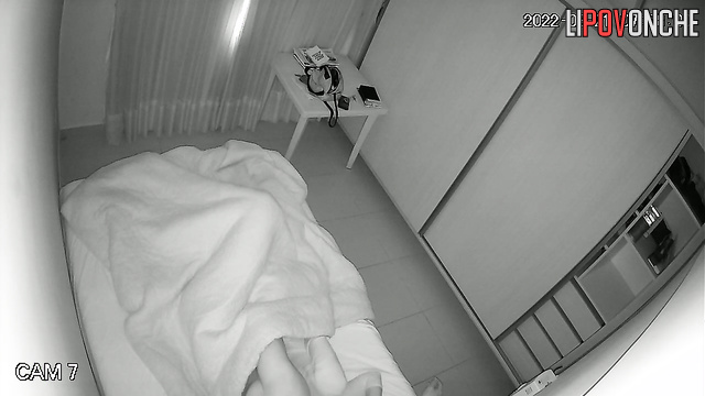 A muscular man actively fucks his young seductive wife from behind