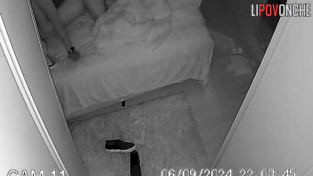 The temperamental husband kept his wife awake and gave her fantastic sex