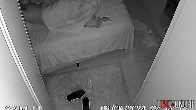 The temperamental husband kept his wife awake and gave her fantastic sex
