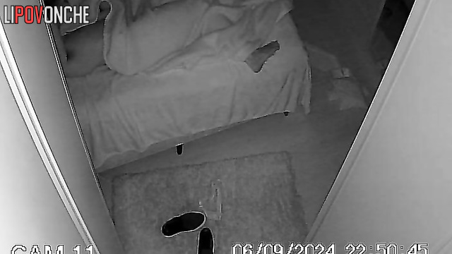 The temperamental husband kept his wife awake and gave her fantastic sex