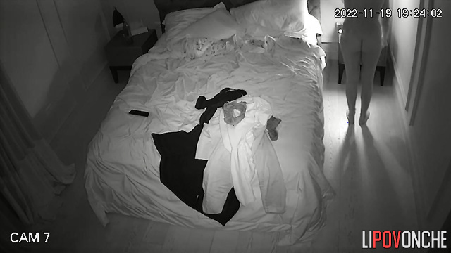 Husband leaked video of his completely naked wife from a hidden camera