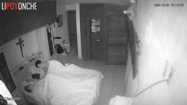 Husband comes home from work and licks his sleepy wife's hot pussy