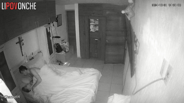 Husband comes home from work and licks his sleepy wife's hot pussy
