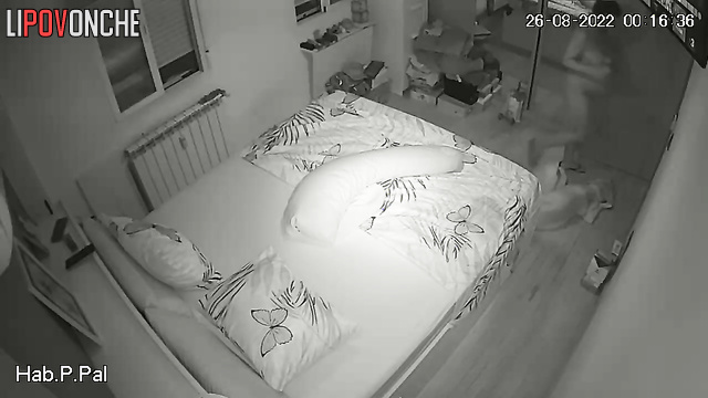 Pregnant beauty with short hair licks her husband's anus while playing with his cock