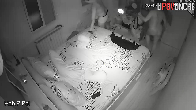 A pregnant beauty with big tits and a soft ass loves to sleep naked