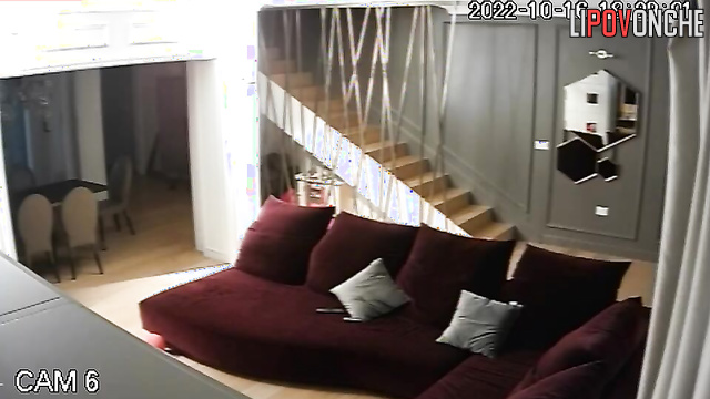 Babe likes to walk around the house without pants